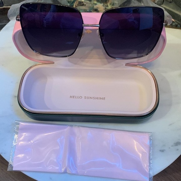 Kate Spade 60mm designer square sunglasses main image 5